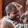 Pastor Michael Nyave brought his family